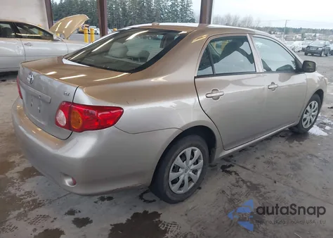 2009 Toyota Corolla Le из США, поврежденный, VIN 1NXBU40E89Z033538